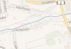 Na Sádkách v obci Jihlava - mapa ulice