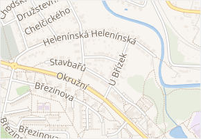 Nad Řekou v obci Jihlava - mapa ulice