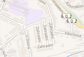 Pod Příkopem v obci Jihlava - mapa ulice