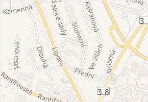 Spojovací v obci Jihlava - mapa ulice