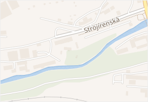 Strojírenská v obci Jihlava - mapa ulice