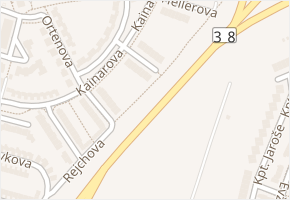 Tomáškova v obci Jihlava - mapa ulice