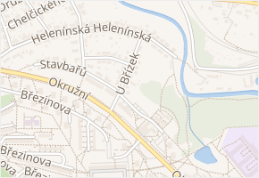 U Břízek v obci Jihlava - mapa ulice