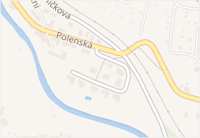 V Zahrádkách v obci Jihlava - mapa ulice