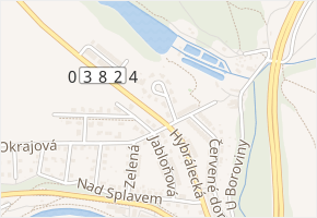 V Zátiší v obci Jihlava - mapa ulice