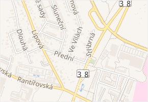 Ve Vilách v obci Jihlava - mapa ulice
