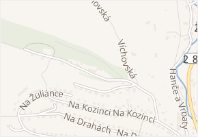 K Vodojemu v obci Jilemnice - mapa ulice