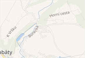 K Losům v obci Jílové u Prahy - mapa ulice