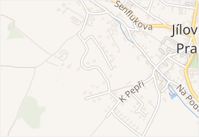 K Rotlevu v obci Jílové u Prahy - mapa ulice