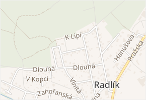 Pod Hřištěm v obci Jílové u Prahy - mapa ulice