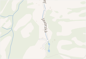 Konečná v obci Jílové - mapa ulice
