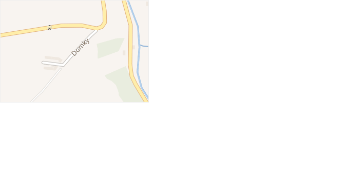 Domky v obci Jimramov - mapa ulice
