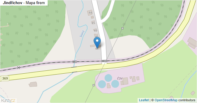 Jindřichov - mapa firem