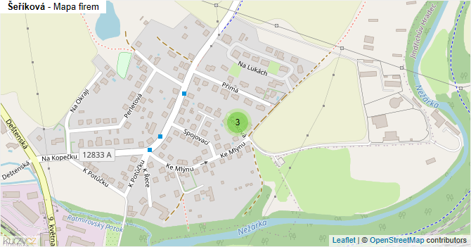 Šeříková - mapa firem