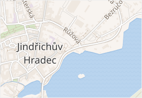 Sluneční v obci Jindřichův Hradec - mapa ulice