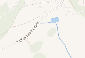 Děčínská v obci Jiřetín pod Jedlovou - mapa ulice