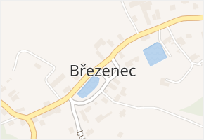 Březenec v obci Jirkov - mapa části obce