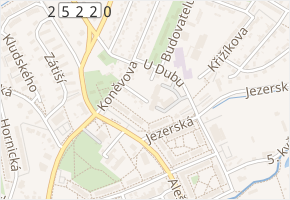 Jablůčkova v obci Jirkov - mapa ulice
