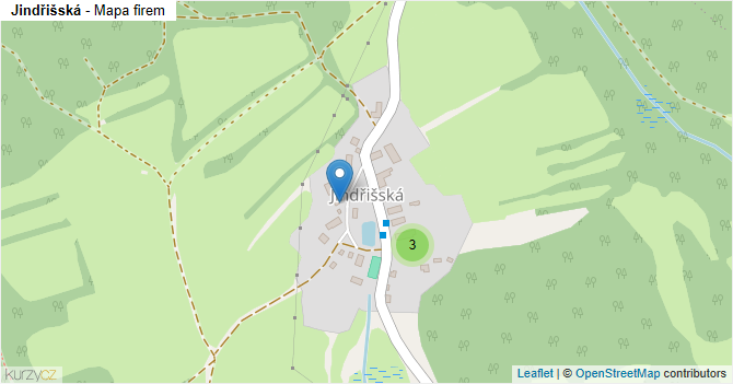 Jindřišská - mapa firem