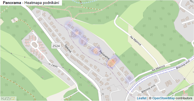Panorama - mapa podnikání