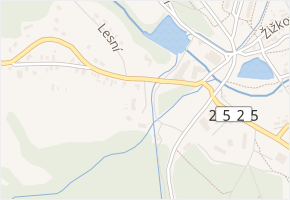 Pod Březencem v obci Jirkov - mapa ulice