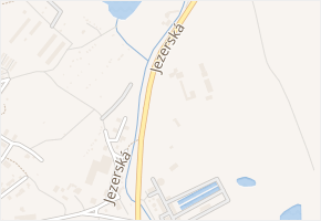 V lukách v obci Jirkov - mapa ulice