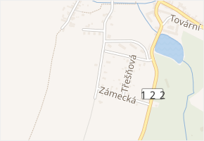 Drahnětická v obci Jistebnice - mapa ulice
