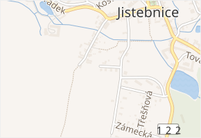 K Faře v obci Jistebnice - mapa ulice