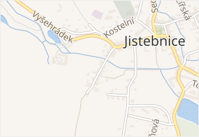 Milevská v obci Jistebnice - mapa ulice