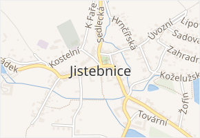 Nadějkovská v obci Jistebnice - mapa ulice