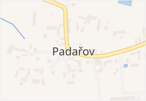 Padařov v obci Jistebnice - mapa části obce