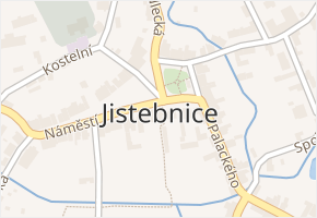 Stará Hora v obci Jistebnice - mapa ulice