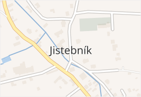 Jistebník v obci Jistebník - mapa části obce