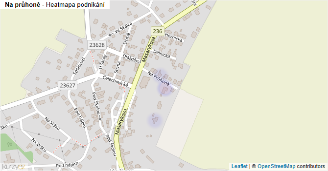 Na průhoně - mapa podnikání
