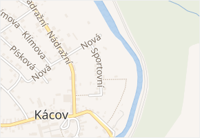 Sportovní v obci Kácov - mapa ulice