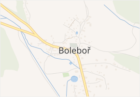 Strážiště v obci Kadaň - mapa ulice