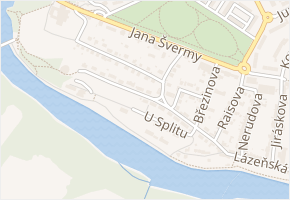 Václava Havla v obci Kadaň - mapa ulice