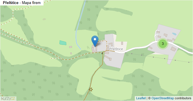 Přelštice - mapa firem