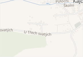 U štěpky v obci Kájov - mapa ulice