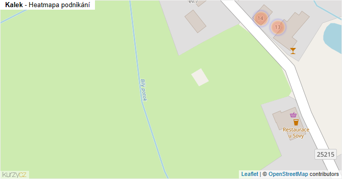 Kalek - mapa podnikání