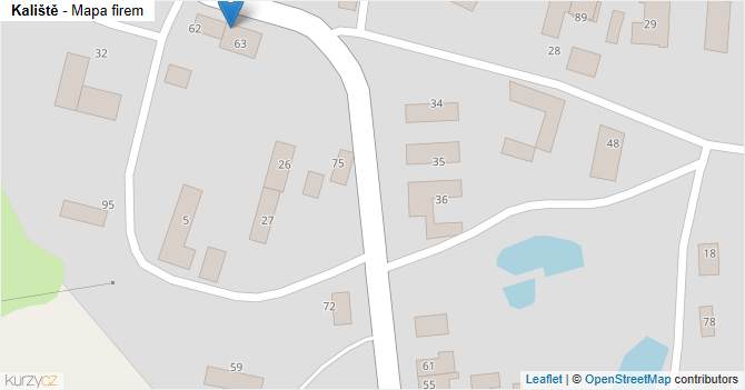 Kaliště - mapa firem