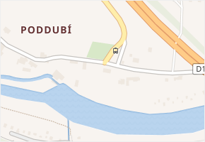 Obec v obci Kaliště - mapa ulice