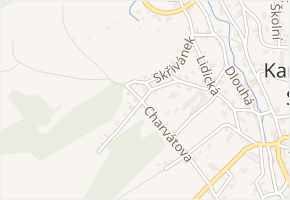 Lustrárenská v obci Kamenický Šenov - mapa ulice