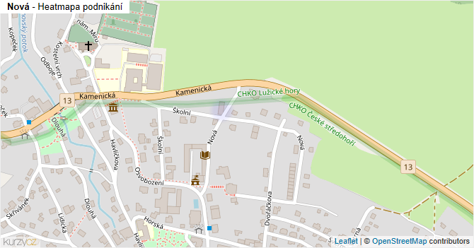 Nová - mapa podnikání