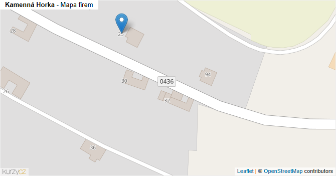 Kamenná Horka - mapa firem