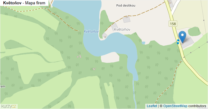 Květoňov - mapa firem
