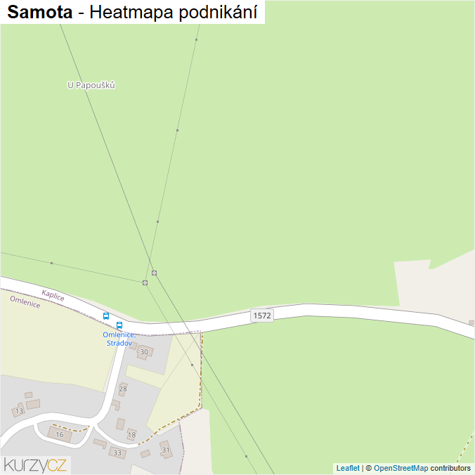 Mapa Samota - Firmy v ulici.