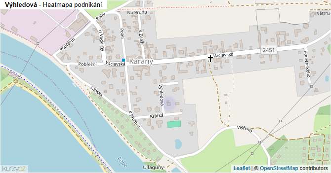 Výhledová - mapa podnikání