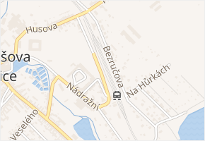 Dobrovského v obci Kardašova Řečice - mapa ulice