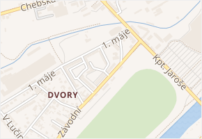 A. Heimanna v obci Karlovy Vary - mapa ulice
